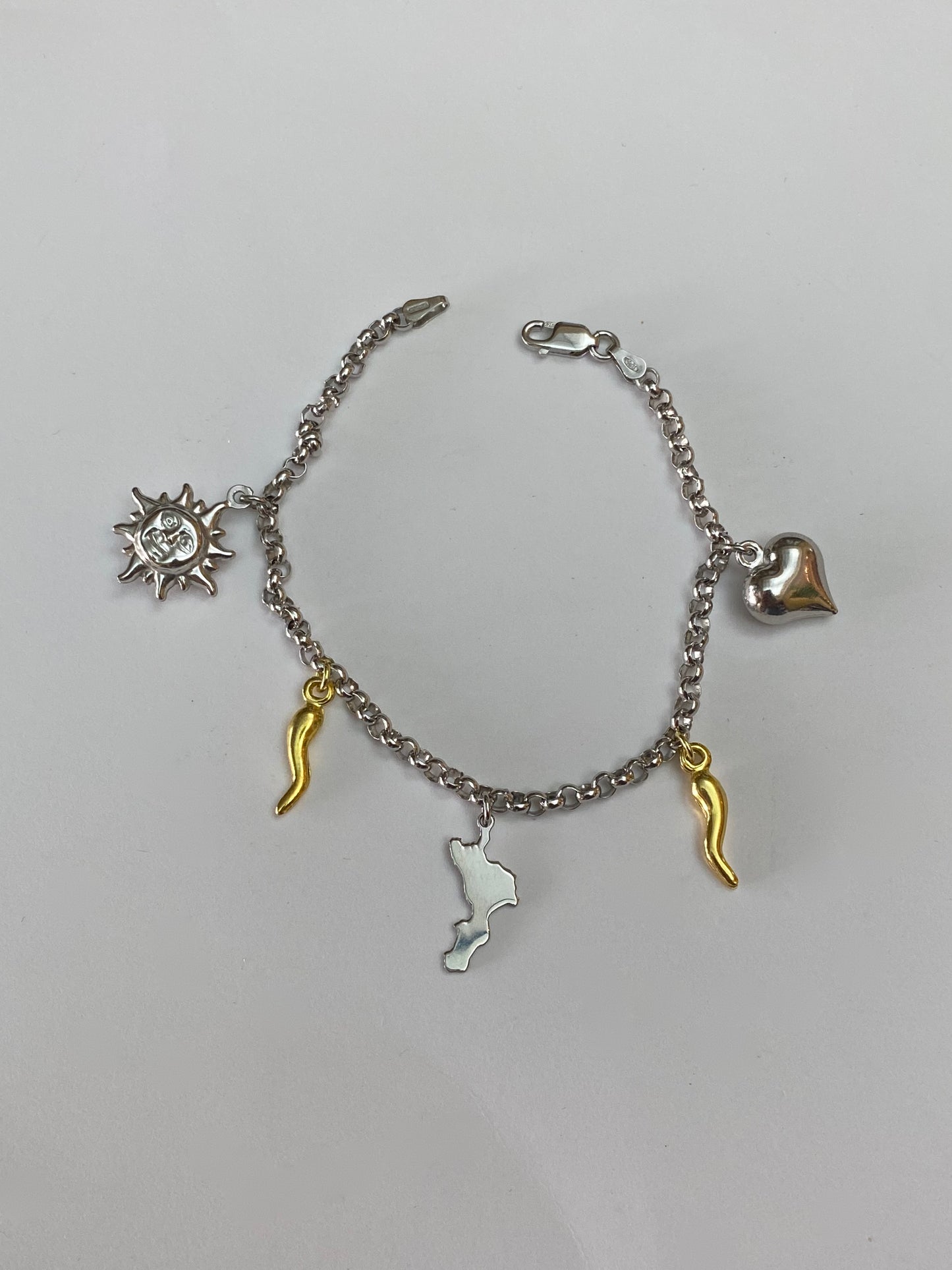 Bracciale Calabria Sole Cuore Amore