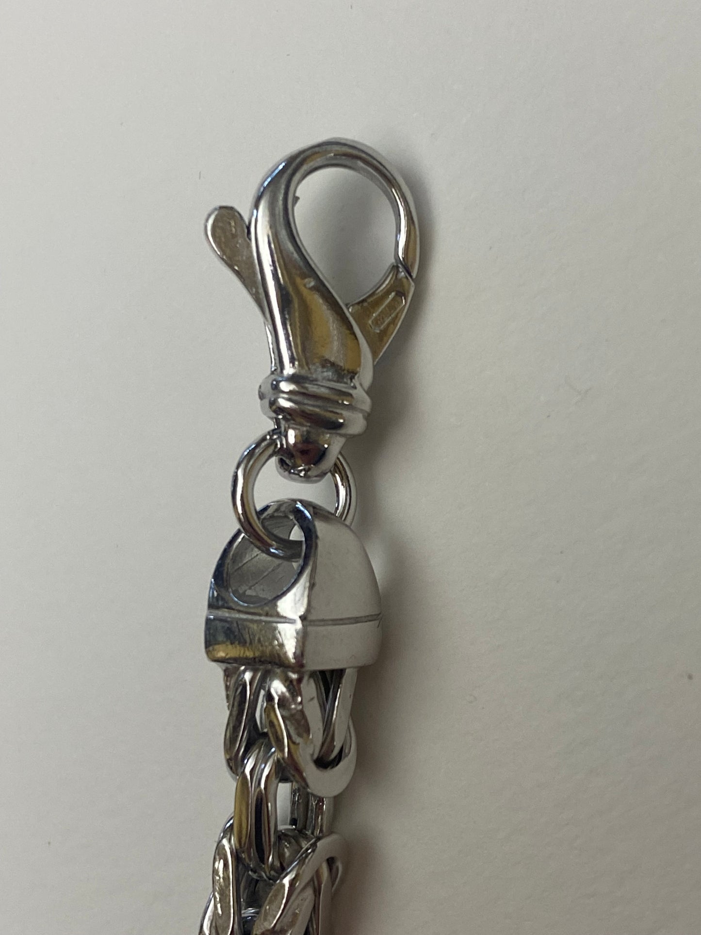Bracciale Maglia Bizantina Quadra Argento 925