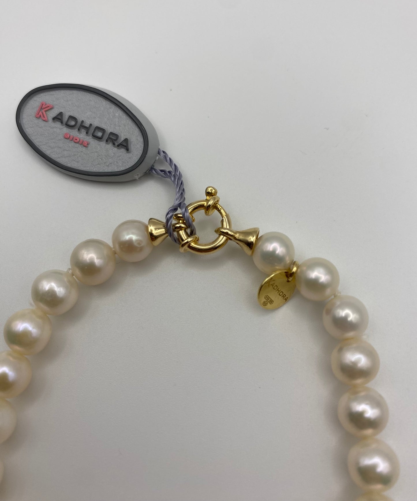 Bracciale con Perle Naturali e Sfera Medium