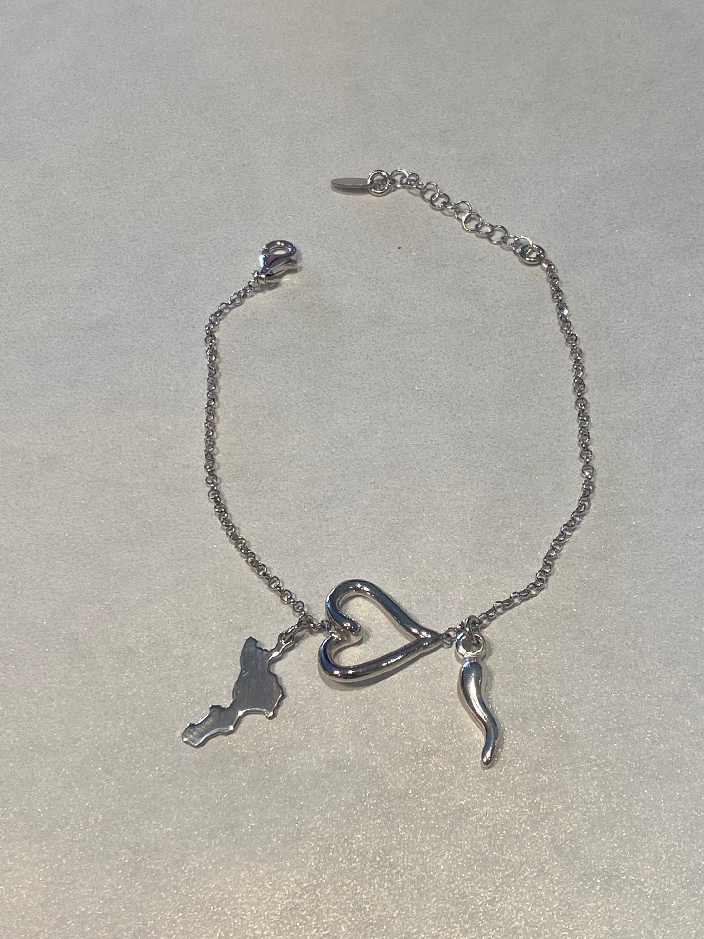 Bracciale Calabria Cuore traforato