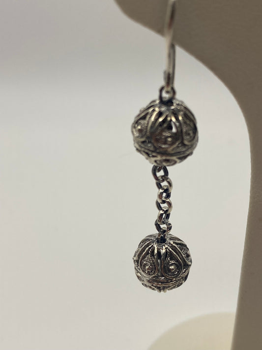 Orecchini Sunnacca Chicchi in Filigrana Argento Brunito