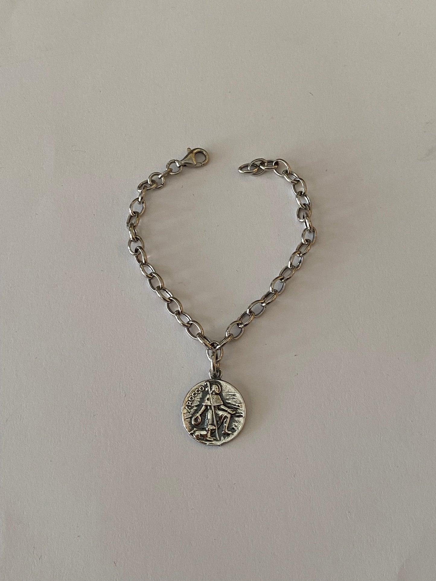 Bracciale Con Medaglia San Rocco
