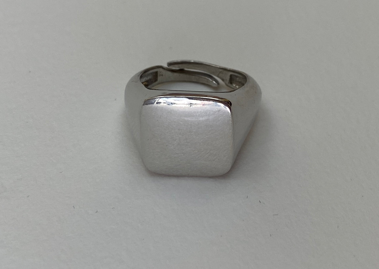 Anello Chevalier Quadrato Mini