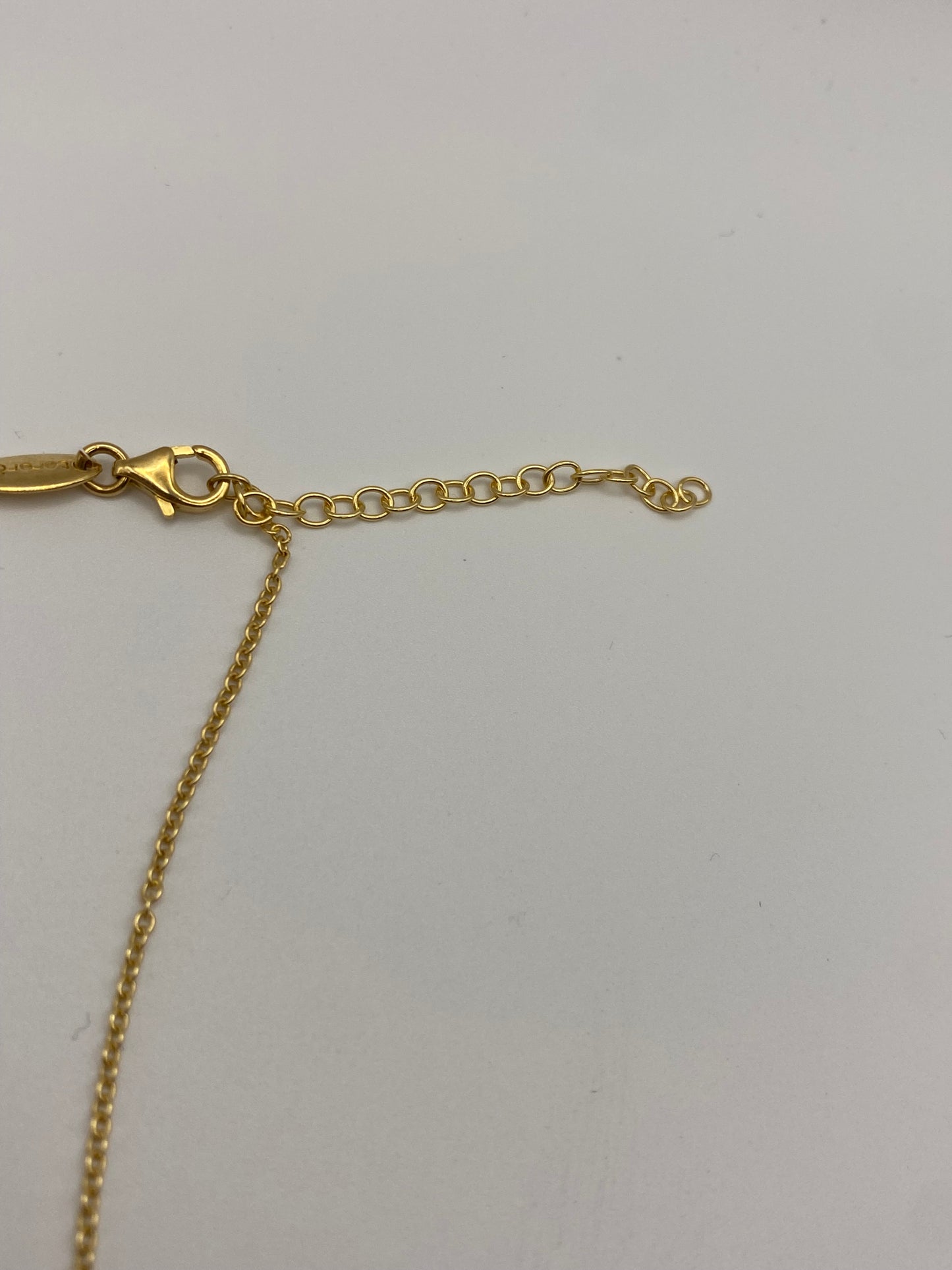 Collana Trilogy Argento Dorato