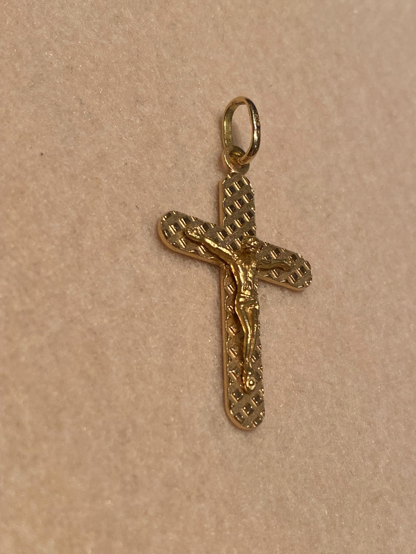 Ciondolo Croce Oro Giallo
