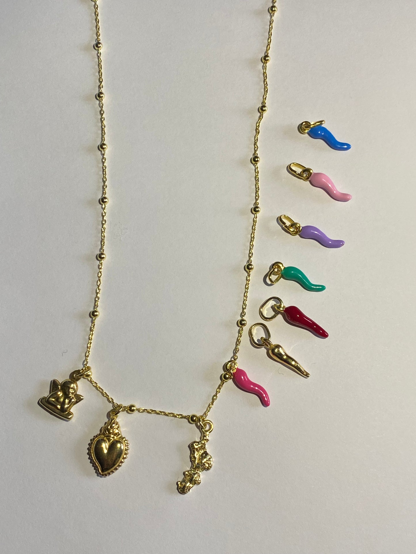 Collana Calabria D’Amare con Peperoncino Personalizzabile