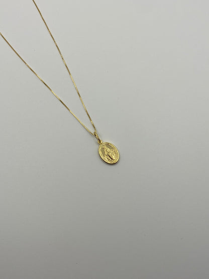Collana con Medaglia Miracolosa - In Argento 925