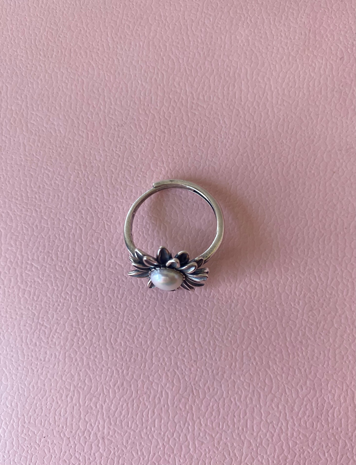 Anello Margherita con Perlina