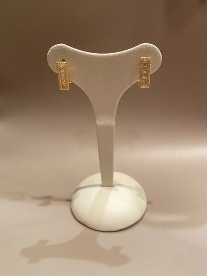 Orecchini rettangolari