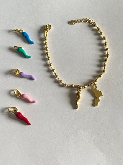 Bracciale Calabria Con Peperoncino