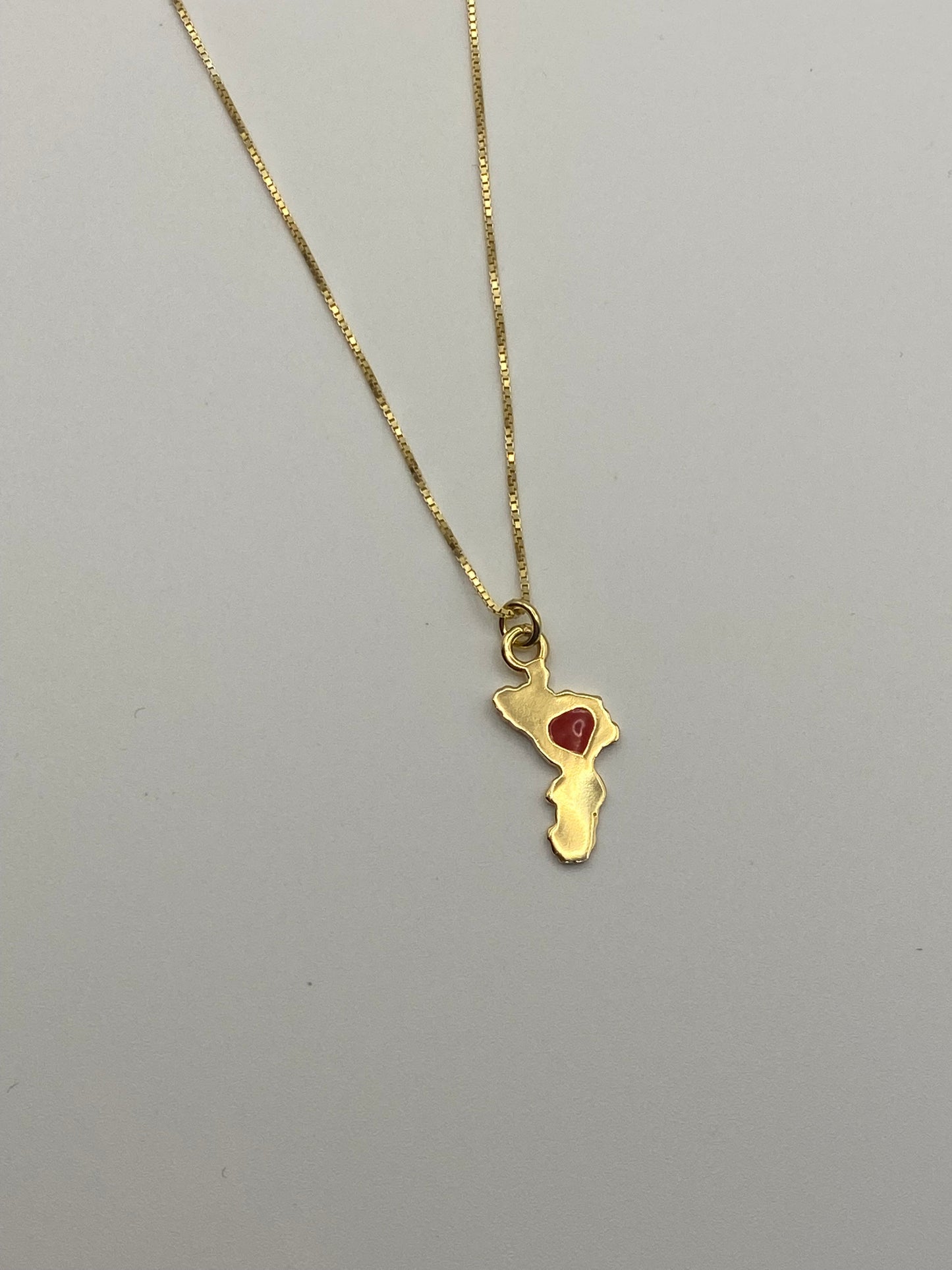 Collana Calabria Love Argento Dorato