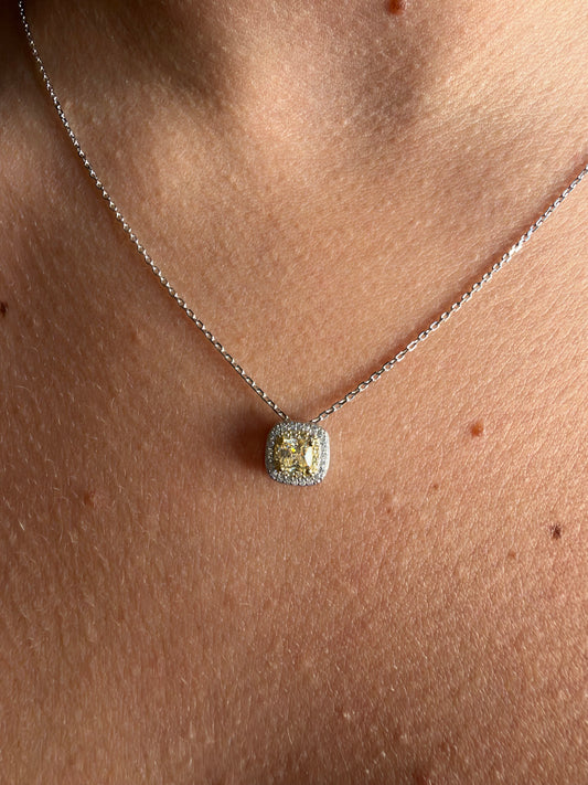 Collana Mimosa Quadrata