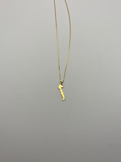 Collana Puglia Argento Dorato
