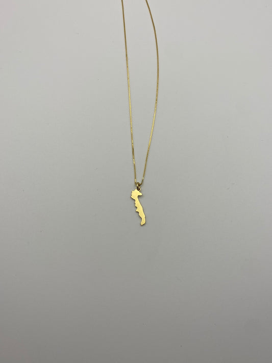 Collana Puglia Argento Dorato
