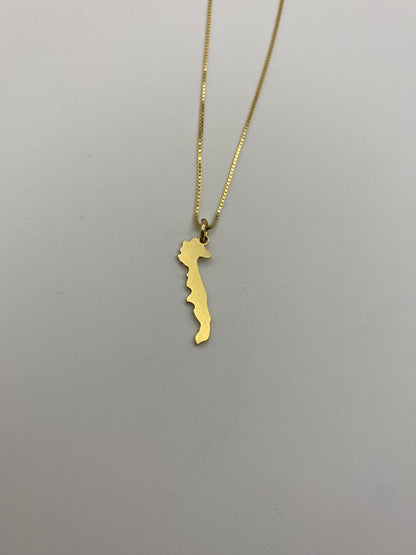Collana Puglia Argento Dorato