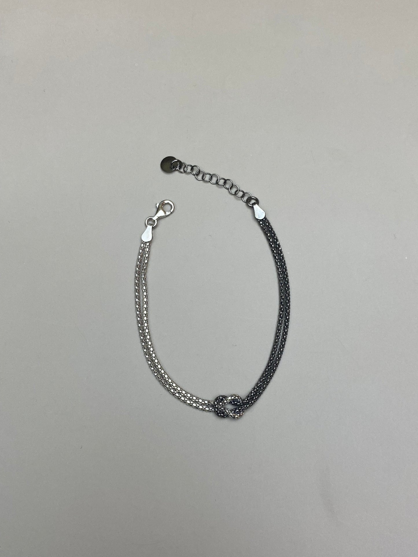 Bracciale Nodo D’Amore Bicolore