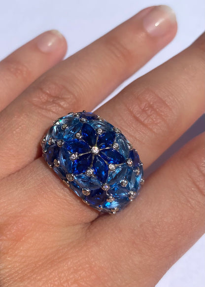 Anello Sfumature di Blu