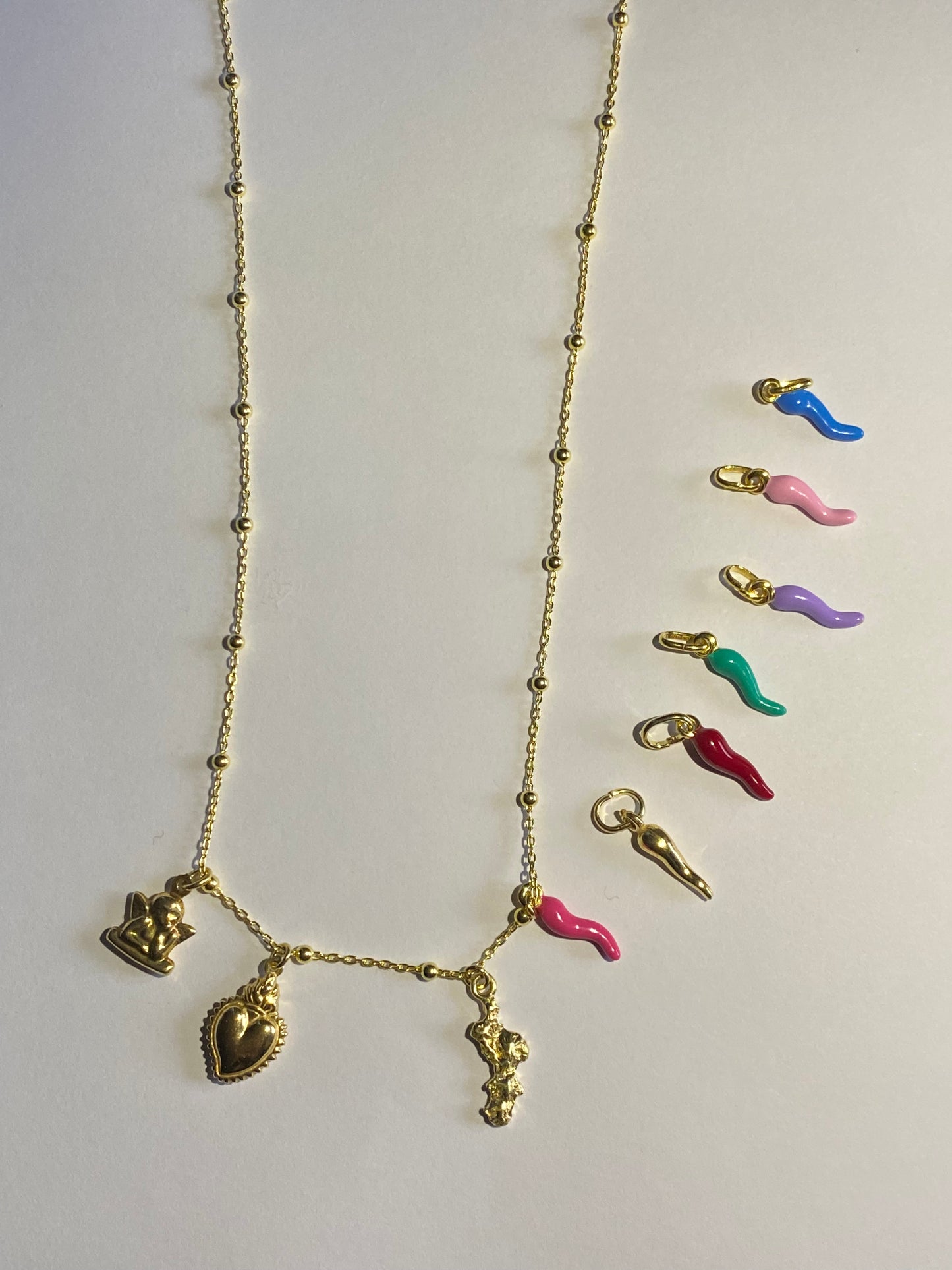 Collana Calabria D’Amare con Peperoncino Personalizzabile