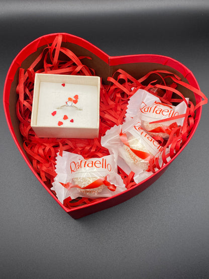 Box Di San Valentino Solitario In Argento
