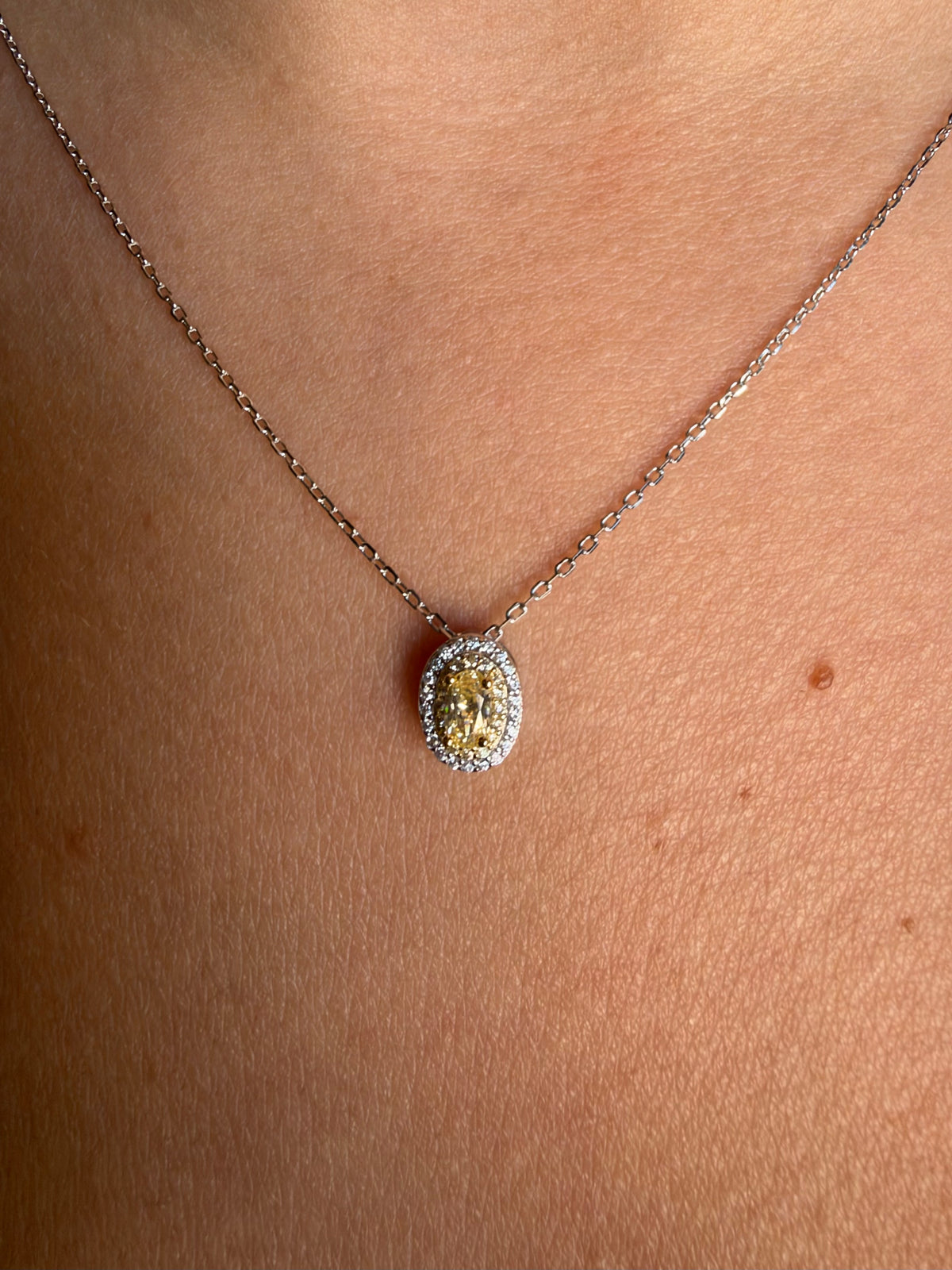 Collana Mimosa Ovale