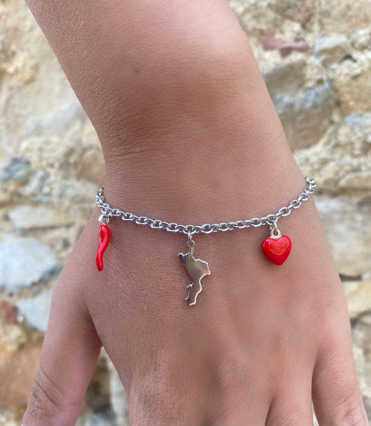 Bracciale Calabria nel Cuore