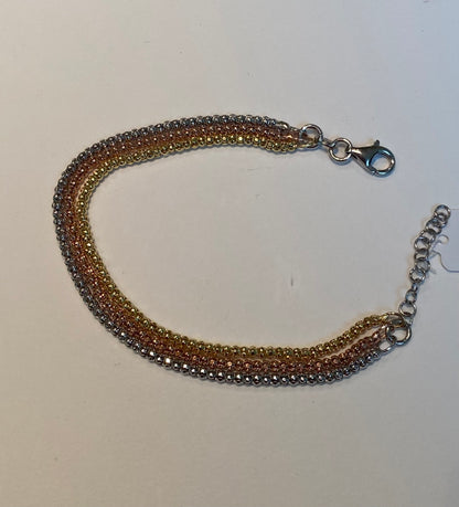 Bracciale a tre fili Maxi