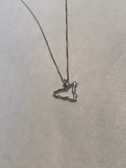 Collana Sicilia Traforata Argento mi