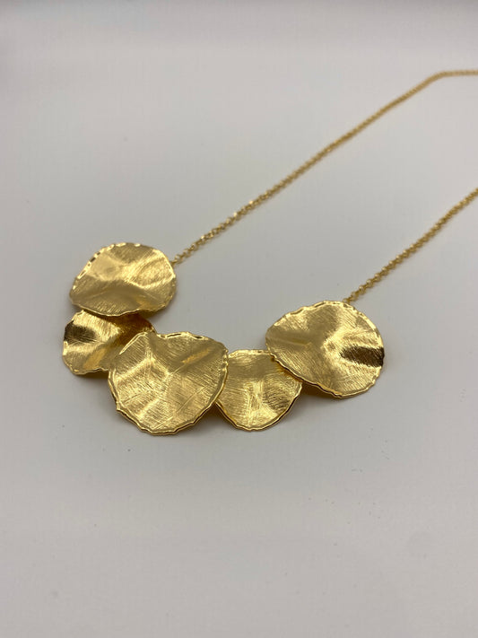 Collana Petali Dorati
