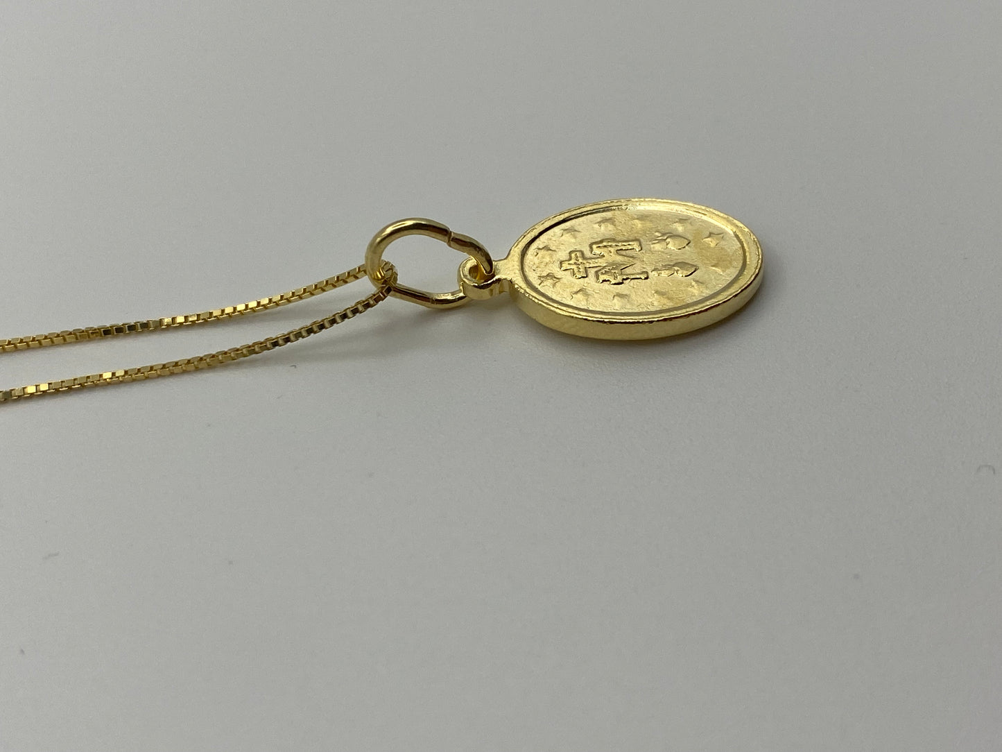 Collana con Medaglia Miracolosa - In Argento 925