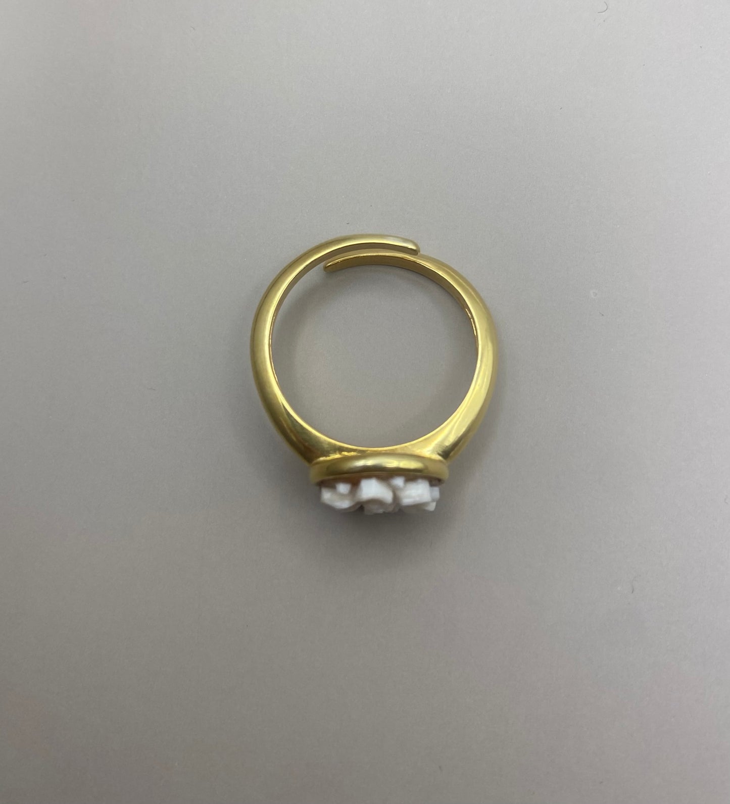 Anello Cammeo Fiore