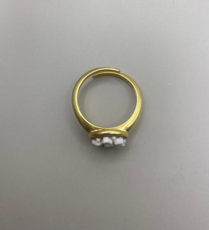 Anello Cammeo Fiore
