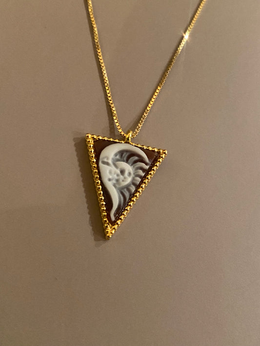 Collana Triangolo Sole Luna