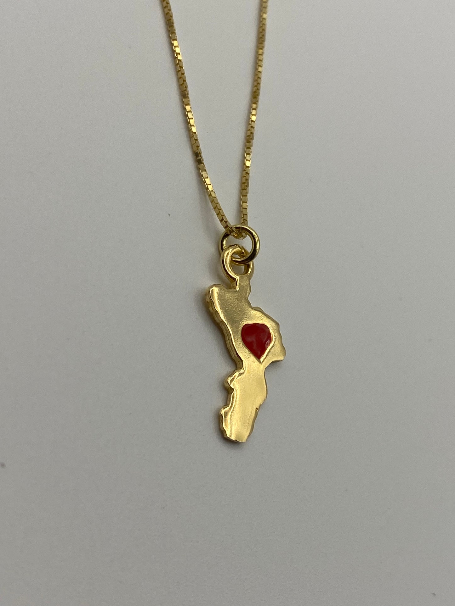 Collana Calabria Love Argento Dorato
