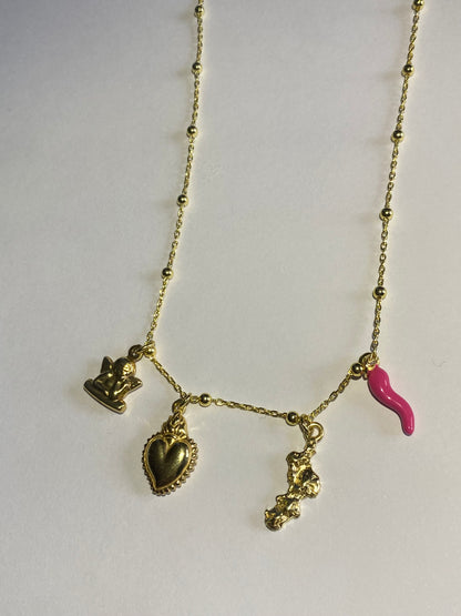 Collana Calabria D’Amare con Peperoncino Personalizzabile