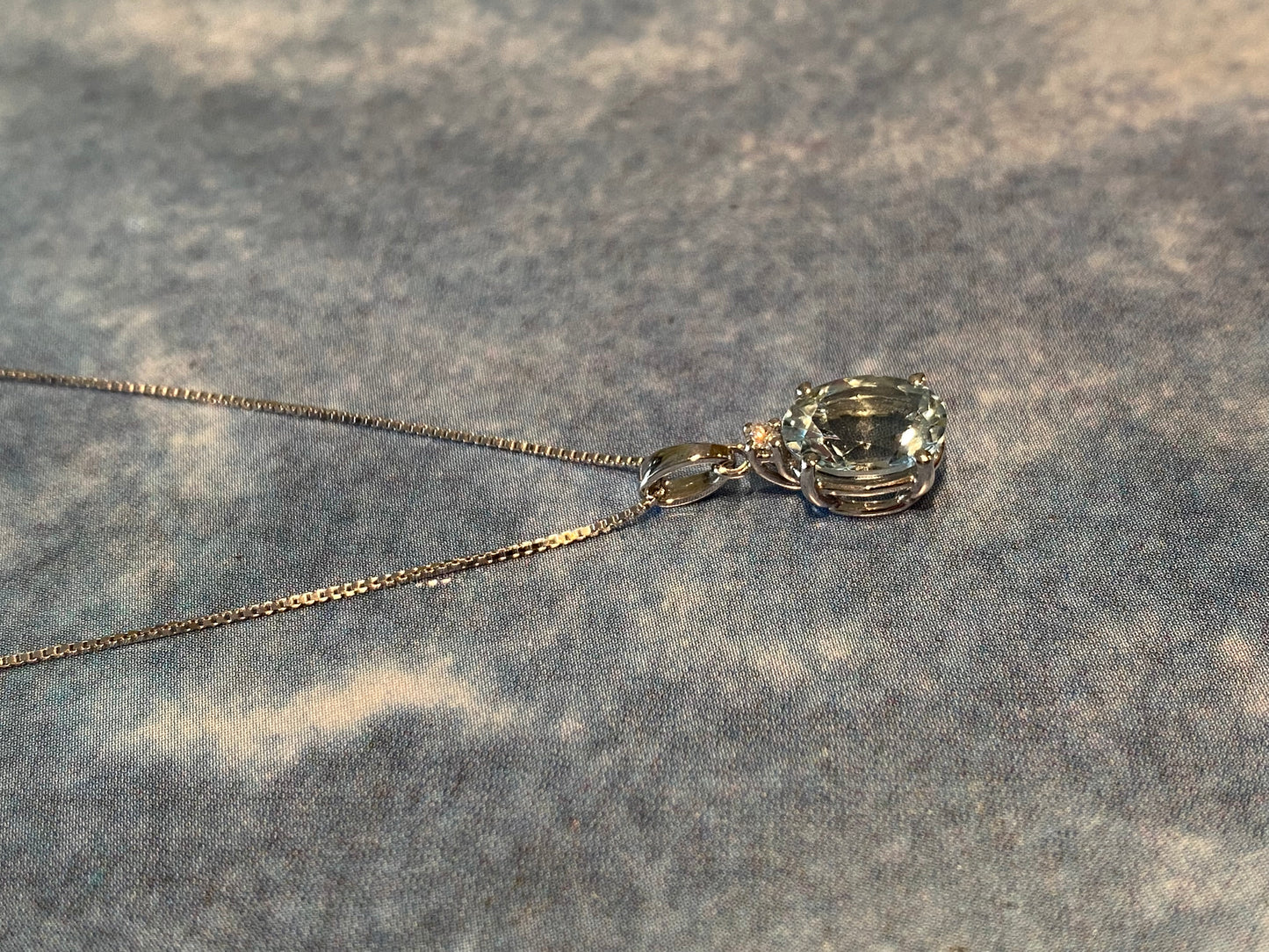 Collana Diamante, Acquamarina