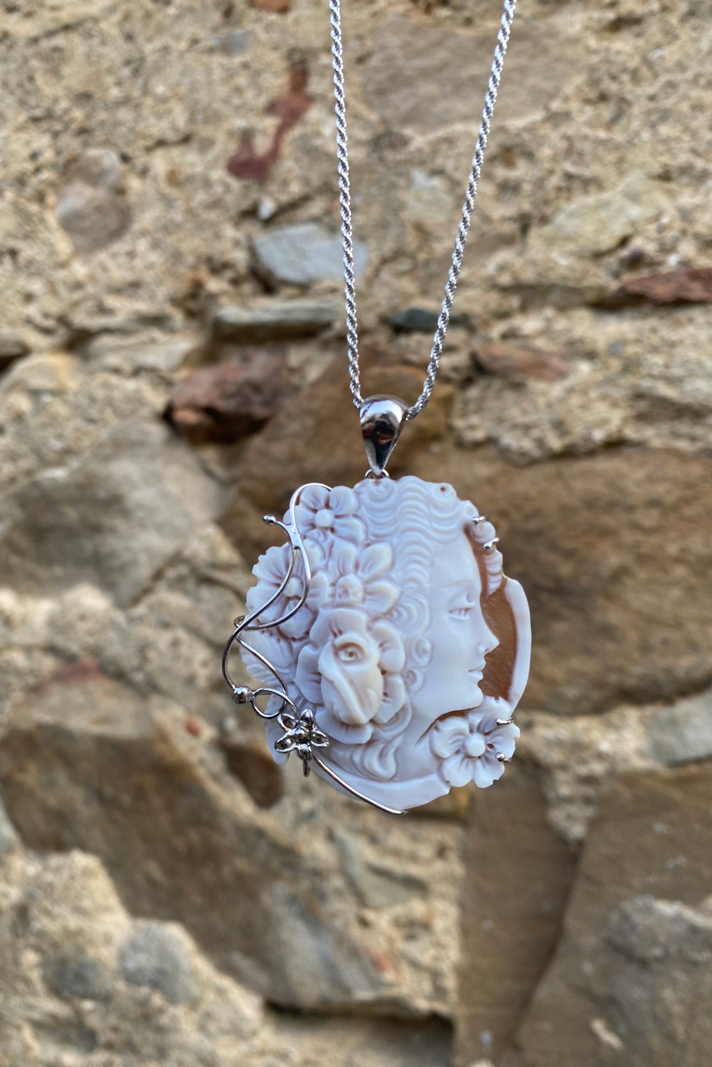 Collana con Cammeo Dama