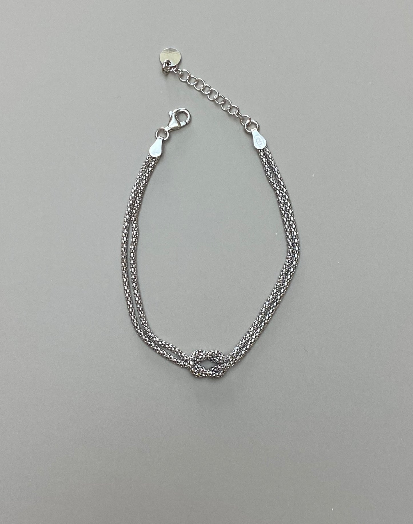 Bracciale Nodo D’Amore Argento