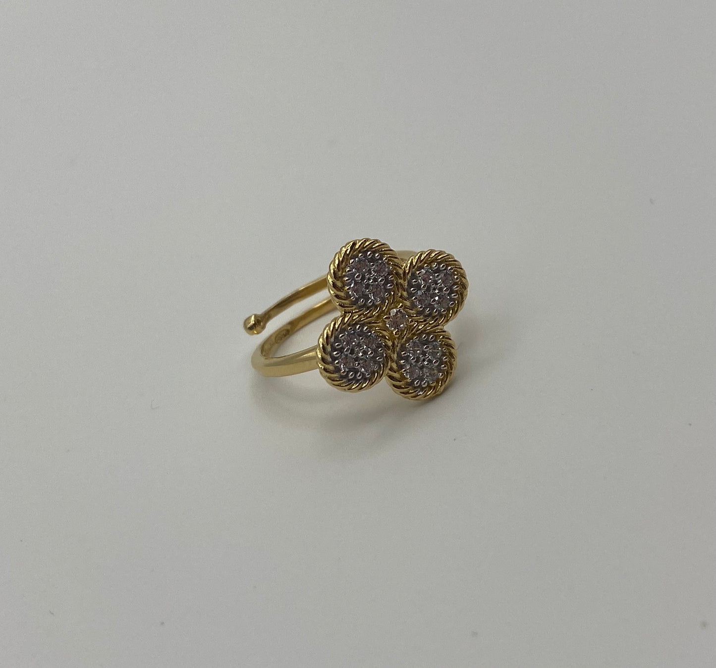 Anello Quadrifoglio