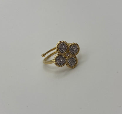 Anello Quadrifoglio