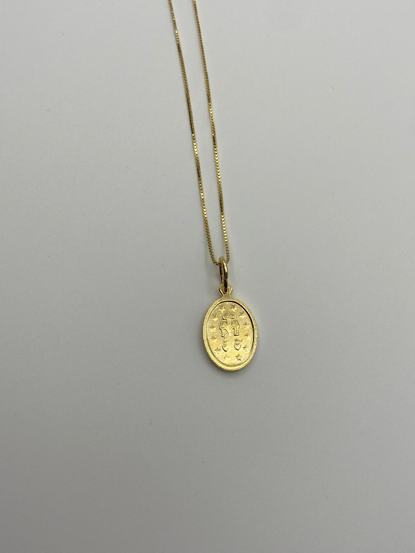 Collana con Medaglia Miracolosa - In Argento 925