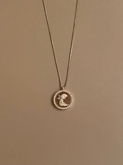 Collana Cammeo Angelo Seduto