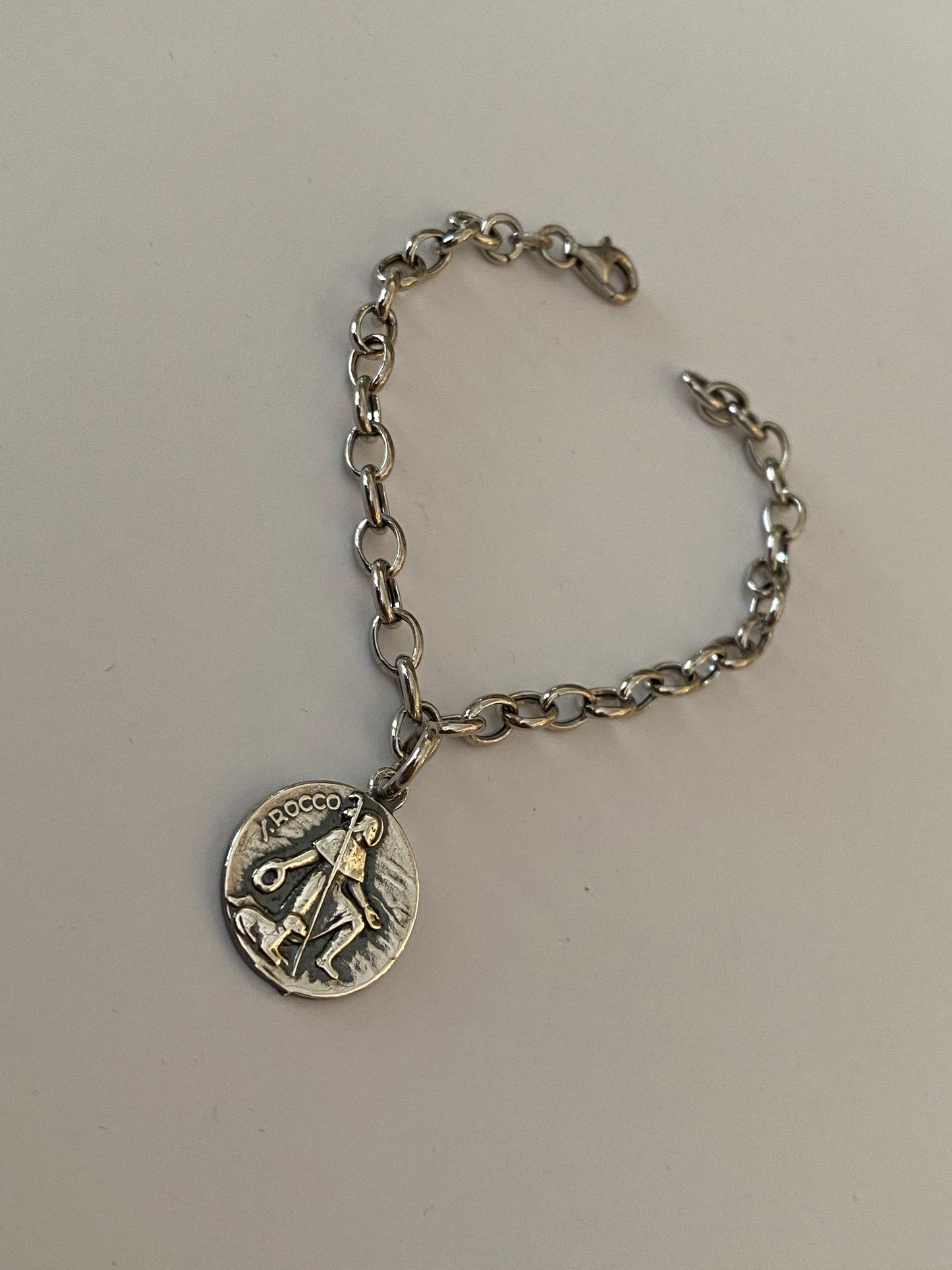 Bracciale Con Medaglia San Rocco