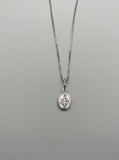 Collana con Medaglia Miracolosa Mini