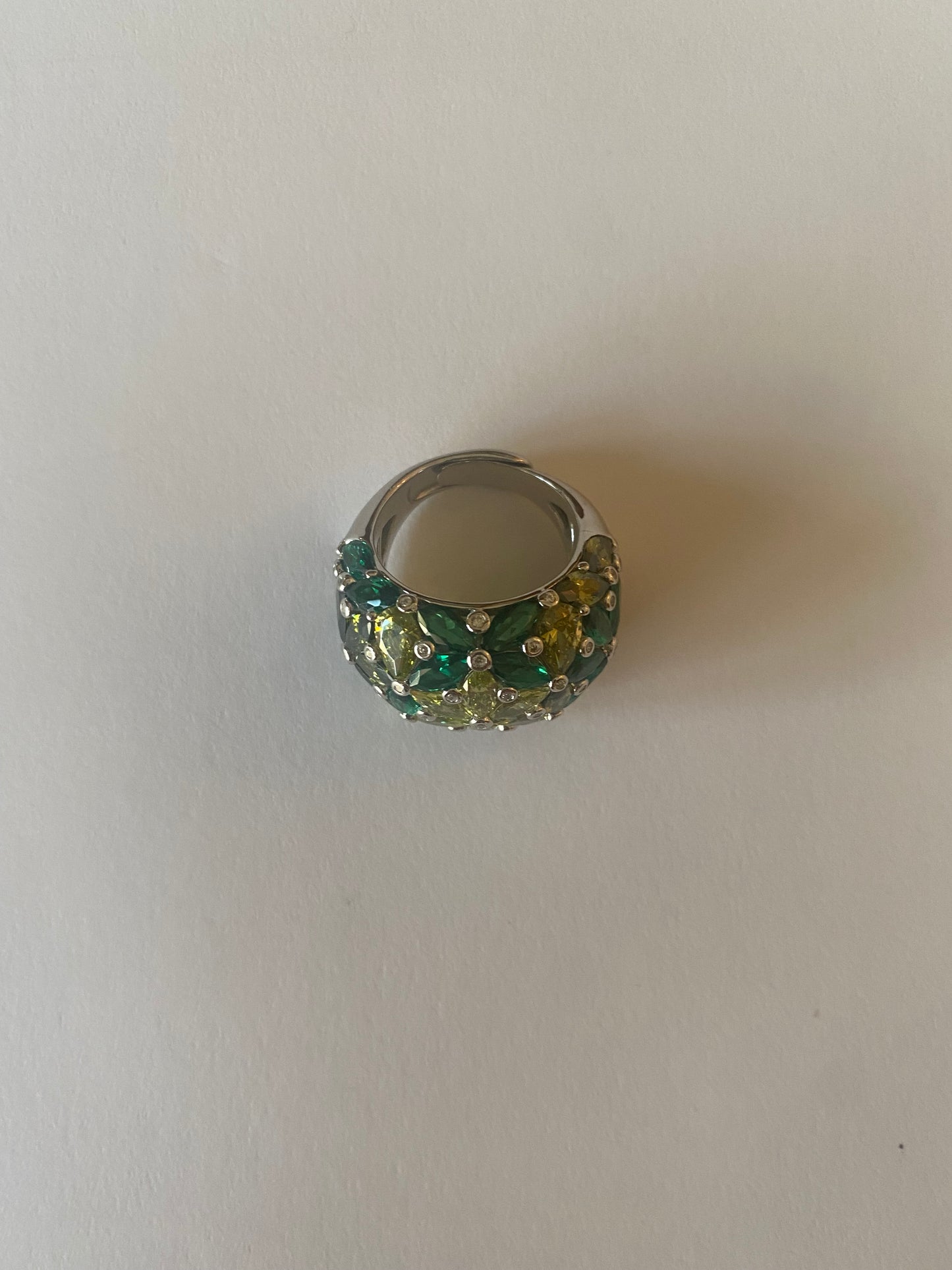 Anello Sfumature di Verde