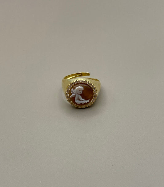 Anello Angelo Seduto