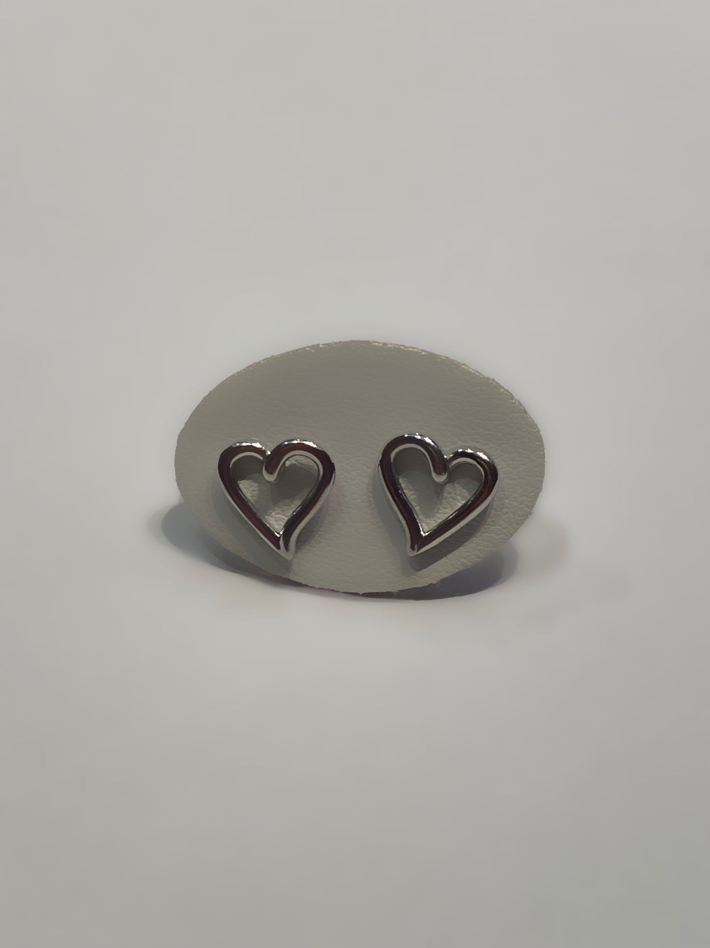 Orecchini Cuore Lobo Argento