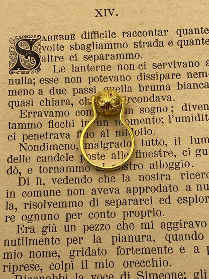 Anello Sunnacca Chicco Piccolo - In argento bagnato Oro
