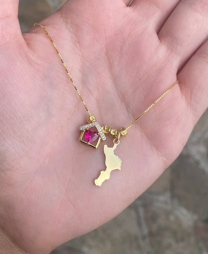 Collana Calabria con Casetta