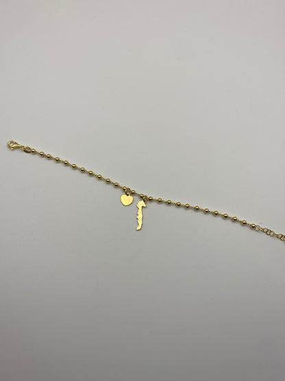 Bracciale Puglia-In argento dorato