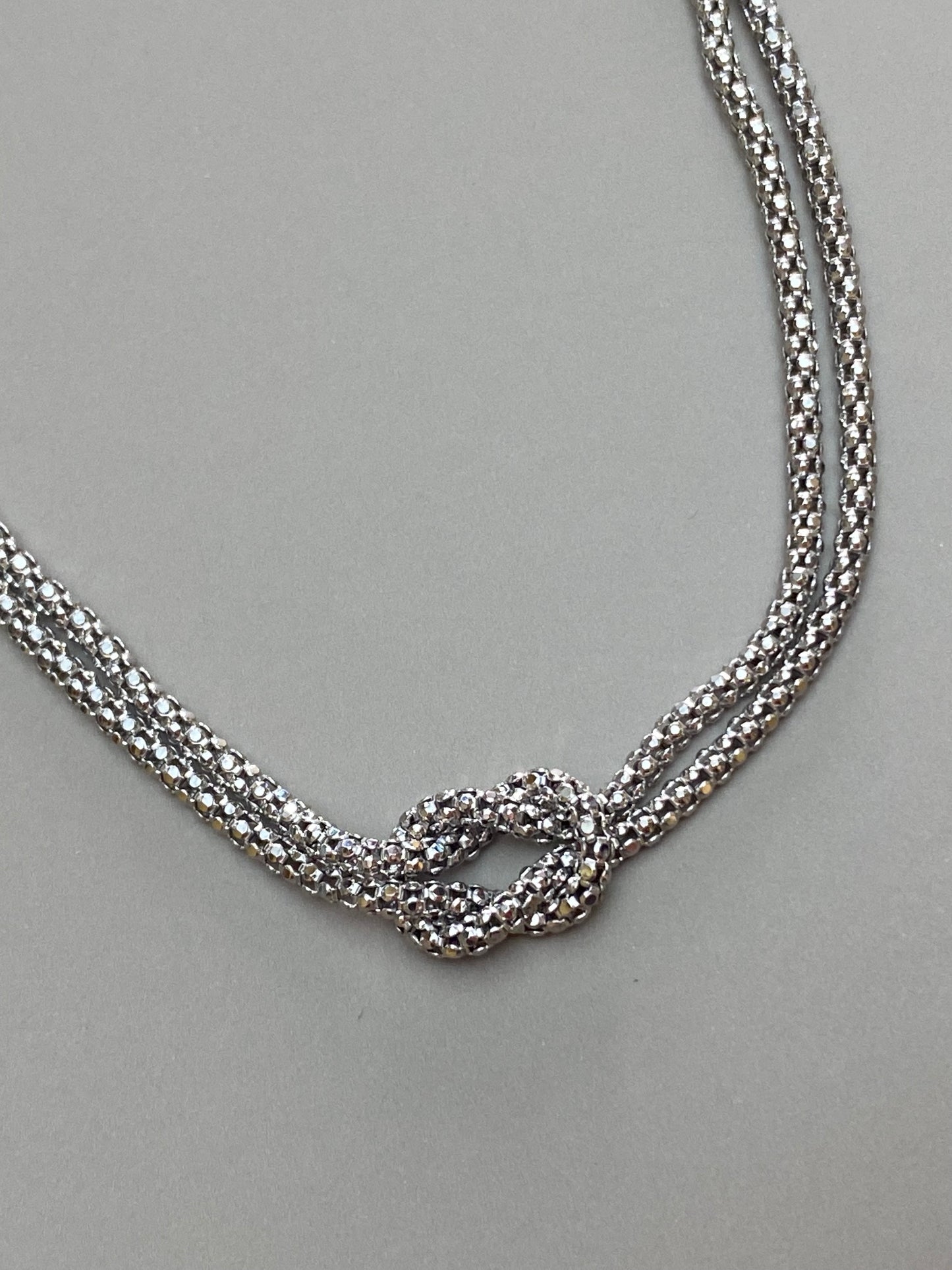 Bracciale Nodo D’Amore Argento